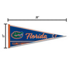 Rico Industries Ncaa Florida Gators Classic 12'' X 30'' Felt Wall D  Cor Pennant - Great For Home/Bed Room/Man Cave D  Cor