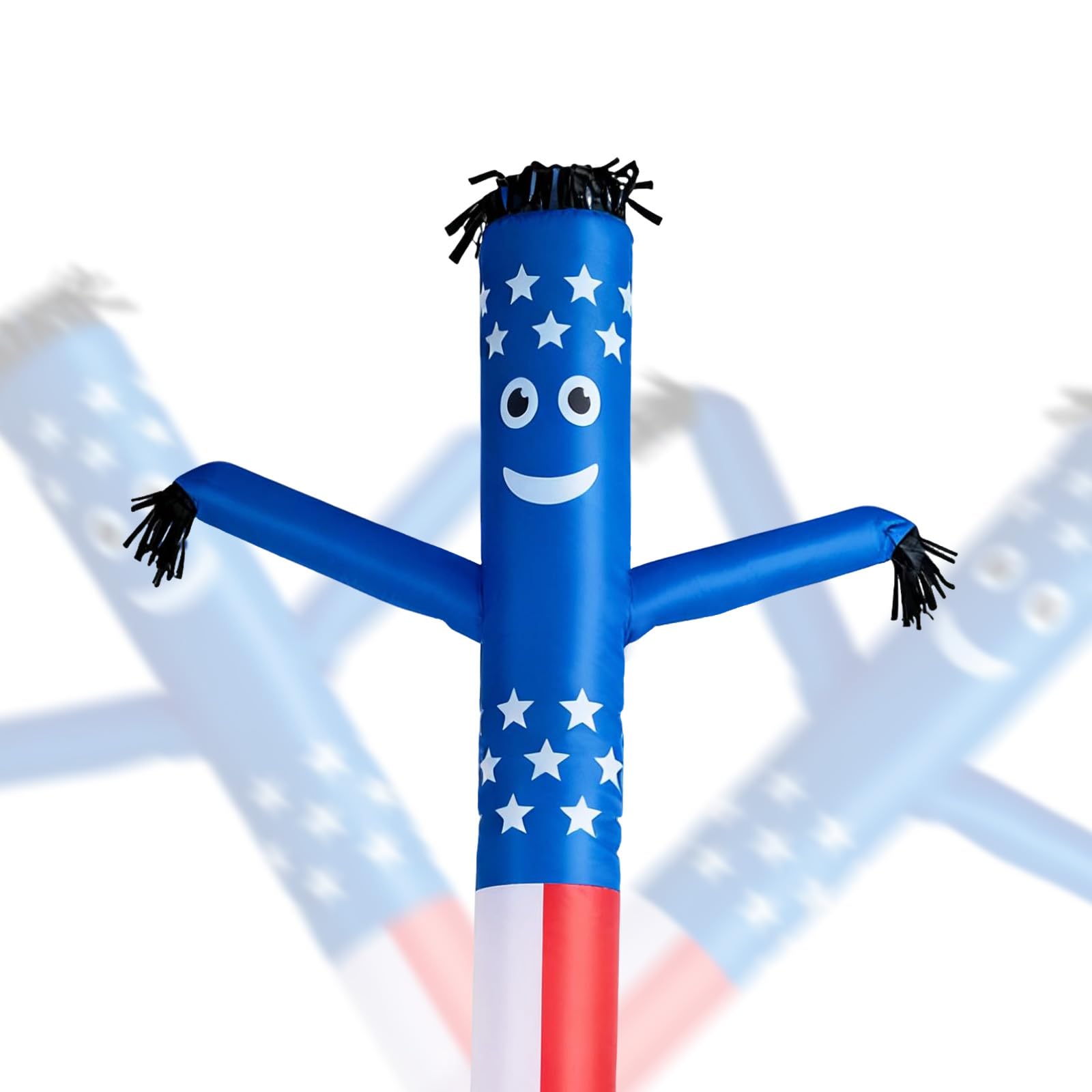 VEVOR Inflatable Tube Man, 20-Feet Tall, Wacky Waving Dancing Tube Guy, Wind Flying Arm Flailing Air Puppet, 18-Inch for Outdoor