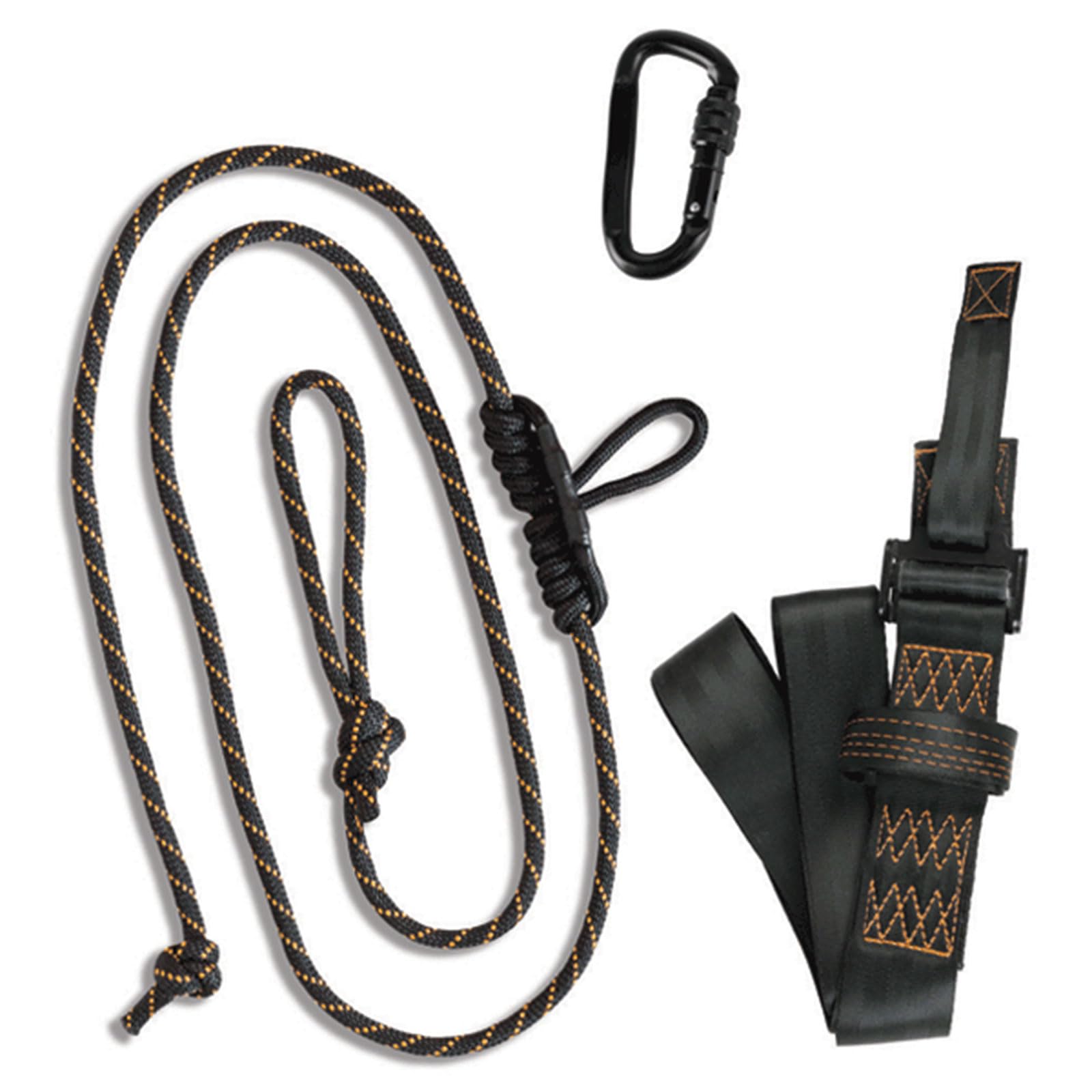 MUDDY Safeguard Youth Combo Safeguard Harness, Linemans Rope, Tree Strap, Suspension Relief Strap, & Carabiner Super Light Easy