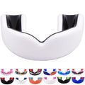 Oral Mart Kids Mouth Guard (White/Black) - Youth Mouth Guard For Karate, Flag Football, Martial Arts, Taekwondo, Boxing, Footbal