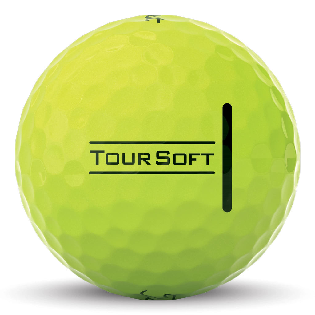 Titleist Tour Soft T4113S-J Unisex Golf Ball, Yellow