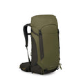 Osprey Kestrel LT 45L Mens Backpacking Backpack - Lightweight Hiking & Camping Bag with Waterproof Raincover, Moss Green