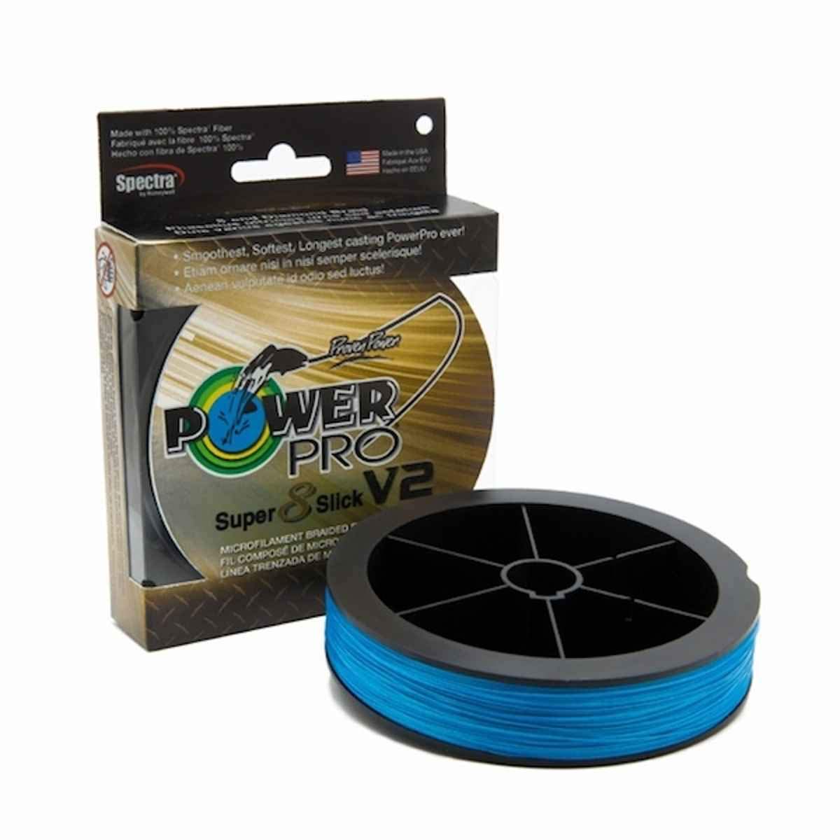 Powerpro 31500501500A Ssv2 50 Lb 1500 Yd Blue