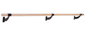 VITA Barre Wall-Mounted Single Ballet Barre, Classic WB15, 10 Ft Bar, Wood | Fixed Height, Made in USA, Home, Studio or Gym Exer