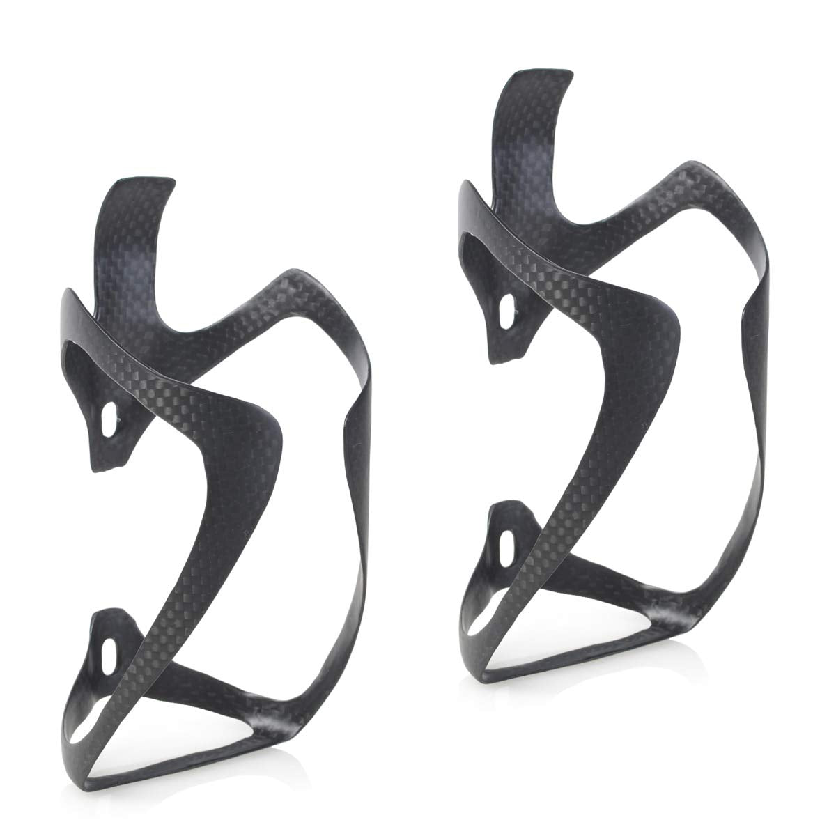 Thinktop Ultra-Light Full Carbon Fiber Bicycle Bike Drink Water Bottle Cage Holder Brackets For Road Bike Mtb Cycling (2 Pieces 