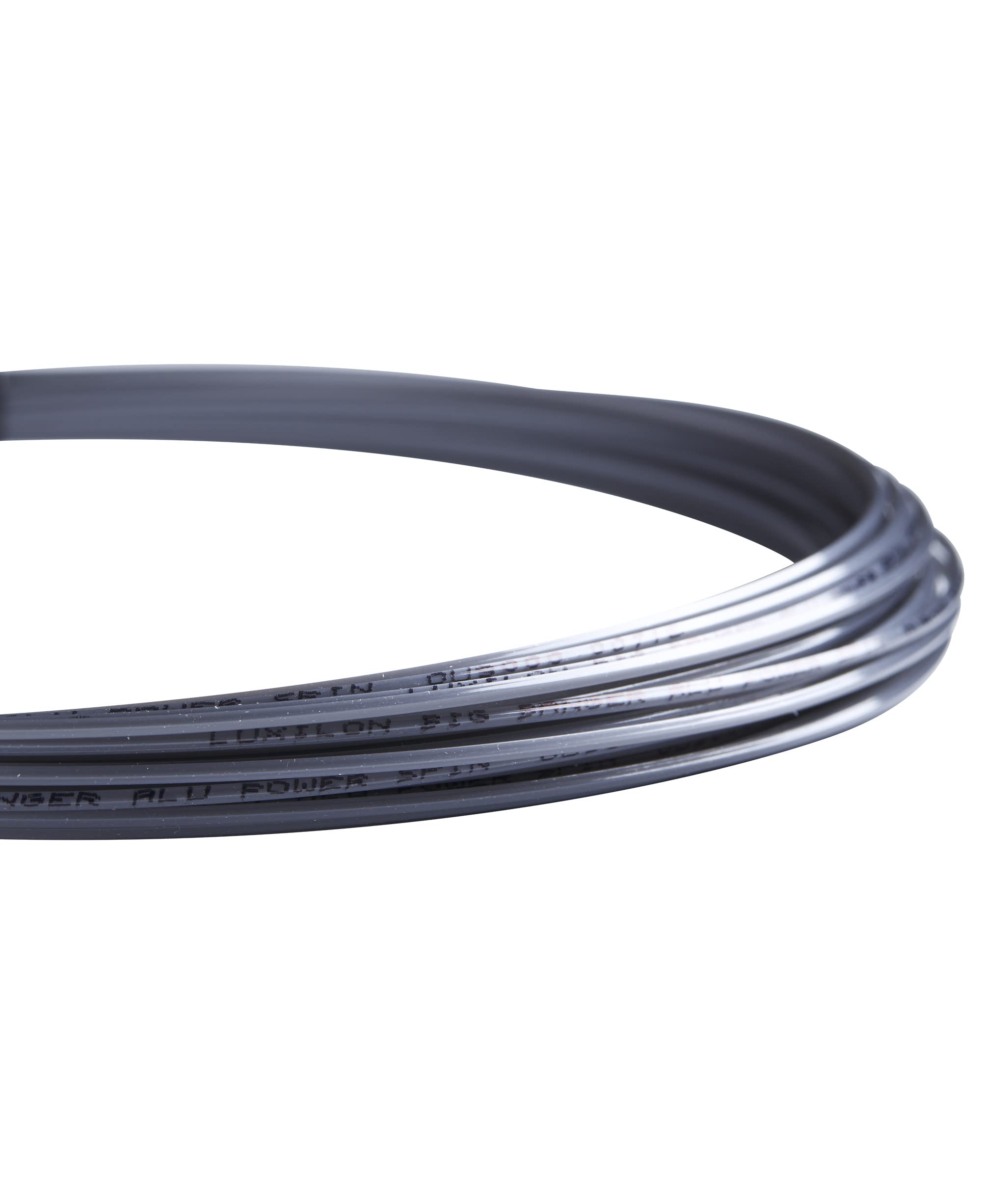 Luxilon Alu Power Spin 127 Tennis String - Set, Silver