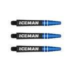 Red Dragon Gerwyn Price Iceman Nitrotech Ionic Short Black Stems - 2 Sets Per Pack (6 Stems In Total)