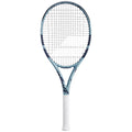 Babolat Evo Drive 2nd Gen Tennis Racquet - Strung with 16g Black Syn Gut at Mid-Range Tension (4 1/8 Grip)