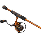 Lew'S Mach Crush 30 Spin 7' Med Fast Spin Combo, Orange, One Size (Mcr30A70Mfs)