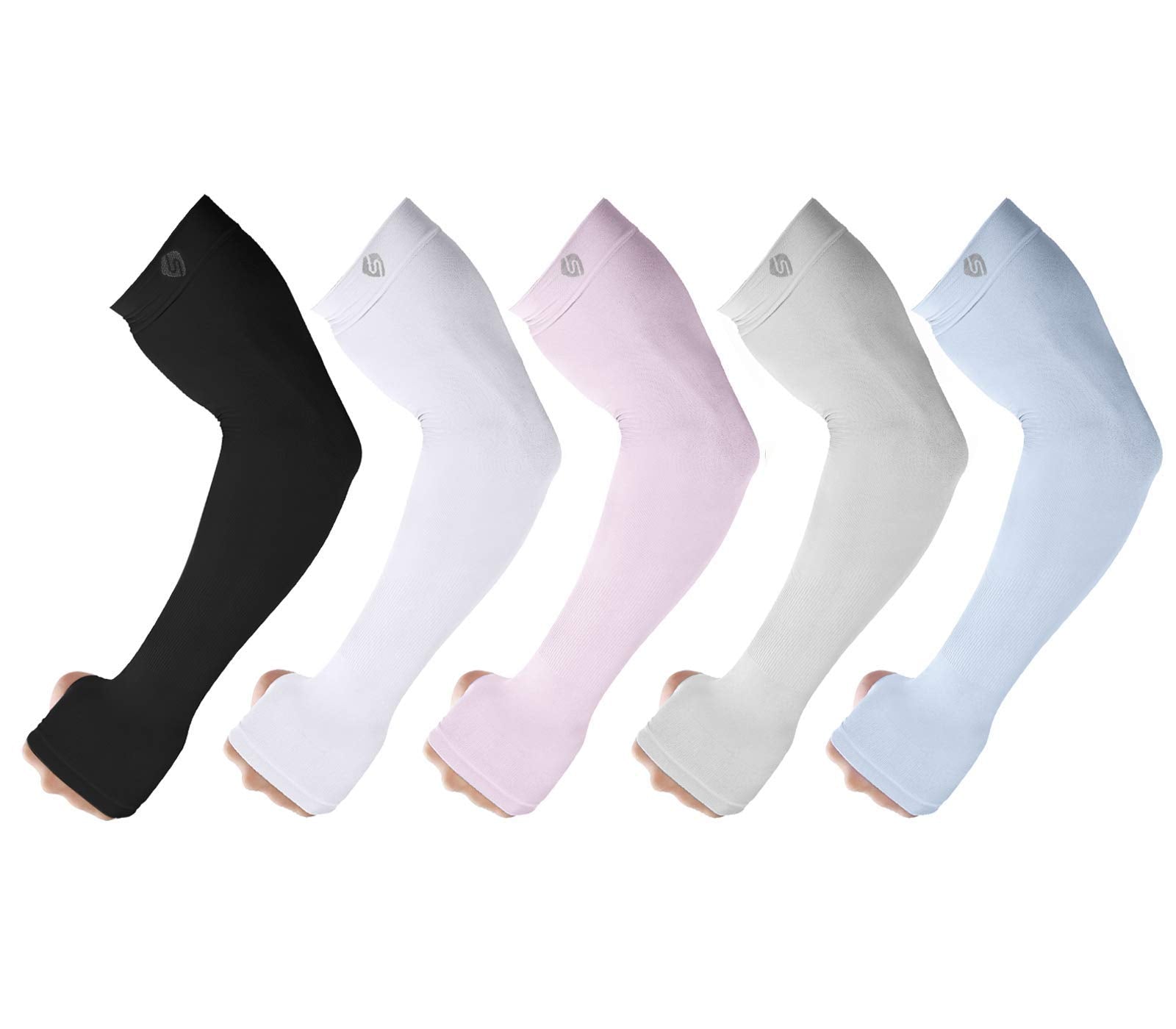 Shinymod Arm Sleeves For Men Women Uv Sun Protection Compression Warmer Cover