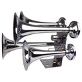 Nippon Train Horn Full Size 4 Horns, Chrome, Thsy-1075-H4