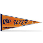 Rico Industries Ncaa Texas-El Paso Miners - Utep Classic 12'' X 30'' Felt Wall D  Cor Pennant - Great For Home/Bed Room/Man Cave