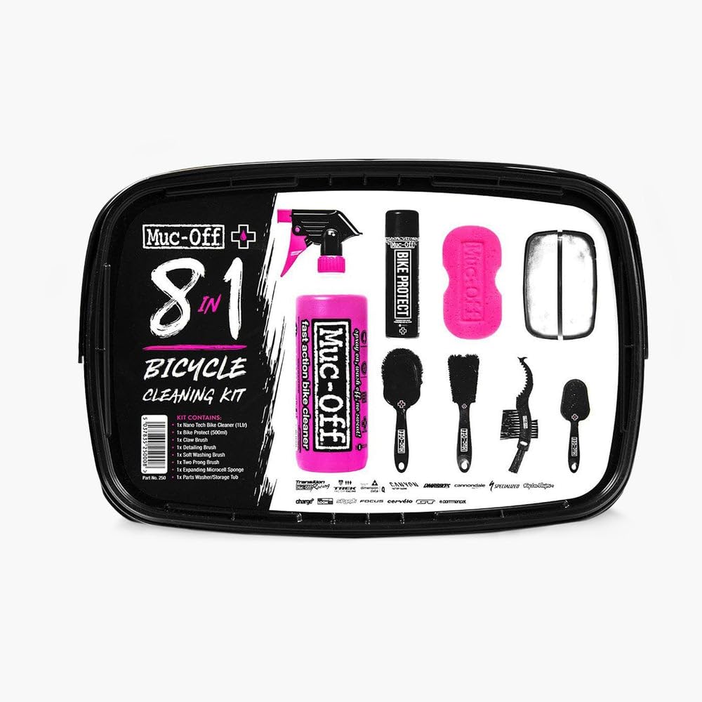 Muc Off - 250Us 8 In 1 Bicycle Cleaning Kit , Black