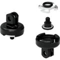 LEZYNE LED qPRO Mount | Durable Lightweight CNC-Machined Aluminum Compact Quick-Release LED Mount with Ultra-Secure Locking Mech