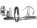 Tough 1 Tracker Leather Pony Harness Small Brn
