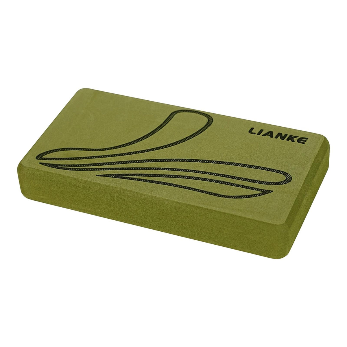Trendynest Yoga Block Accessories Accessory Sturdy For Pilates Bodytype Building Stretching Green