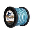 Hercules Braided Fishing Line 1500M 1640Yds 10Lbs-200Lbs Pe Superline 8 Strands (Blue Camo 120Lb/54.5Kg 0.58Mm)