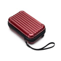 Stealodeal Travel Organizer Red Pouch Case Portable WaterResistant