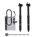 Exa Form 900I 30.9Mm Dropper Post With Remote Lever And Cable Kit Mtb/Ebike Internal Routing Dropper Seatpost For Mountain Bike(