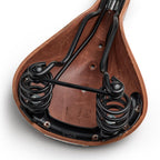 Brooks Saddles Men'S Flyer Bike Saddle, Antique Brown/Black Steel