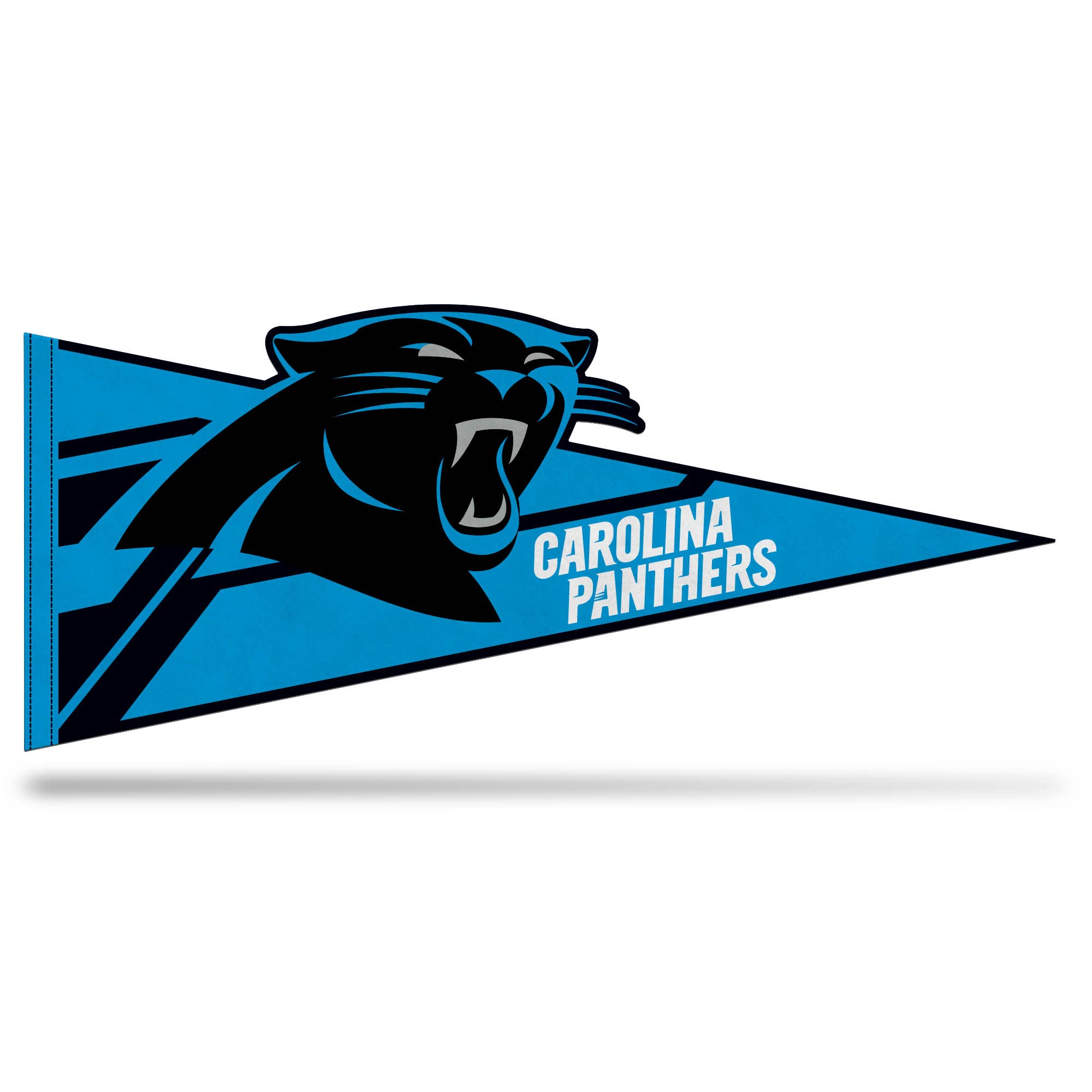 Rico Industries NFL Football Carolina Panthers Soft Felt Pennant - EZ to Hang - Home D  cor (Game Room, Man Cave, Bed Room)