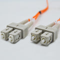 Fibercablesdirect - 300M Om1 Sc Sc Fiber Patch Cable  1Gb Duplex 625125 Sc To Sc Multimode Jumper 300 Meter (98425Ft)  Length Op