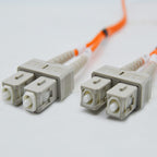 Fibercablesdirect - 300M Om1 Sc Sc Fiber Patch Cable  1Gb Duplex 625125 Sc To Sc Multimode Jumper 300 Meter (98425Ft)  Length Op