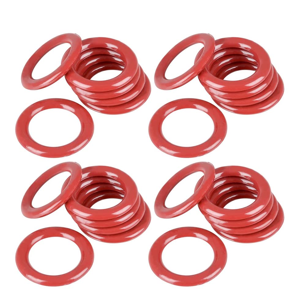 Plastic Carnival Rings - Pack Of 24 - 2.5 Inch Rings For Ring Toss - Fun Target Toys - Cool Homemade School And Carnival Party F