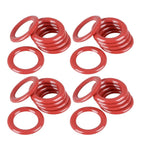 Plastic Carnival Rings - Pack Of 24 - 2.5 Inch Rings For Ring Toss - Fun Target Toys - Cool Homemade School And Carnival Party F
