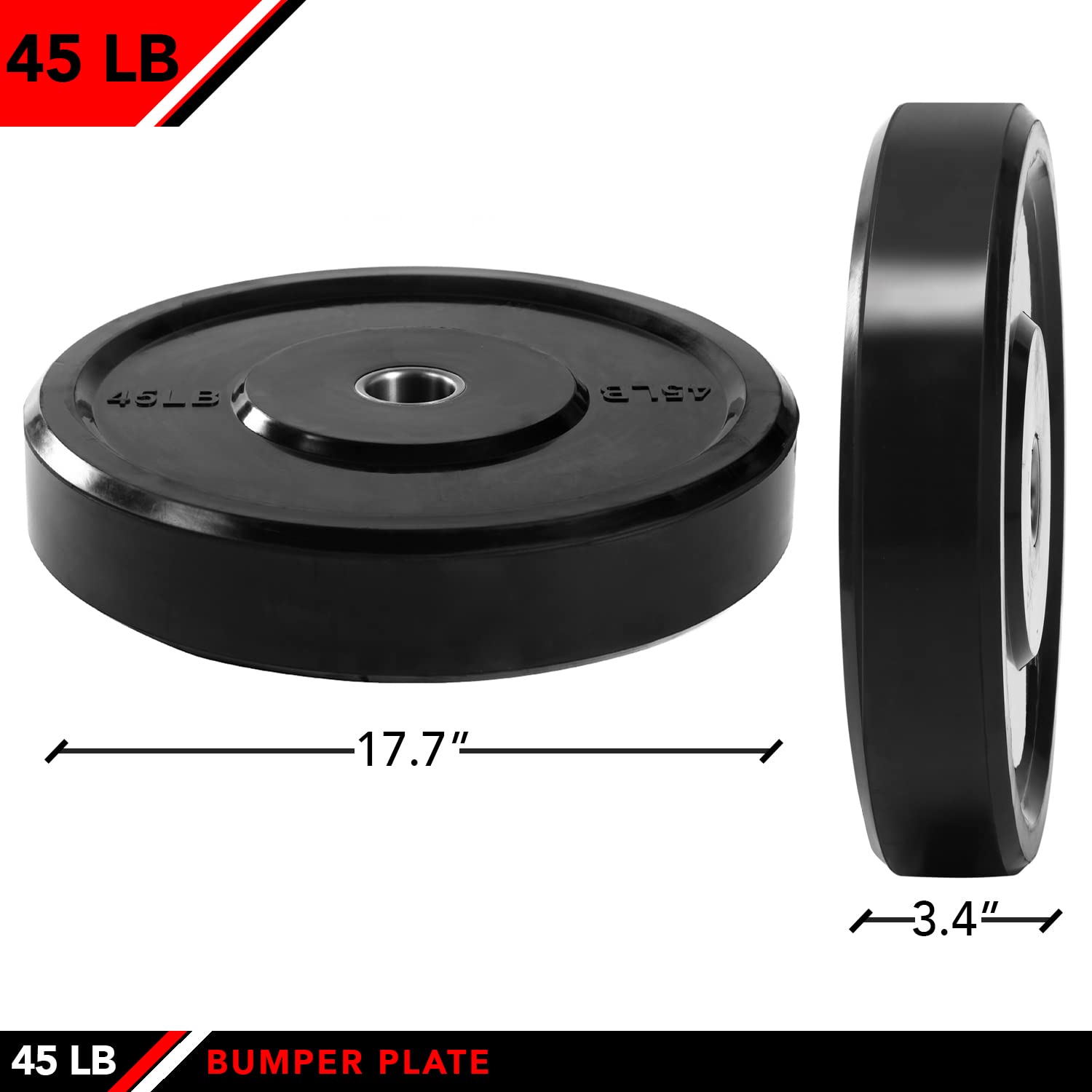 Jfit Olympic Bumper Weighted Plate 2