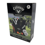 Callaway On-Course Golf Accessories Gift Set With Golf Club Brush & Divot Repair Tool With Ball Marker,Black
