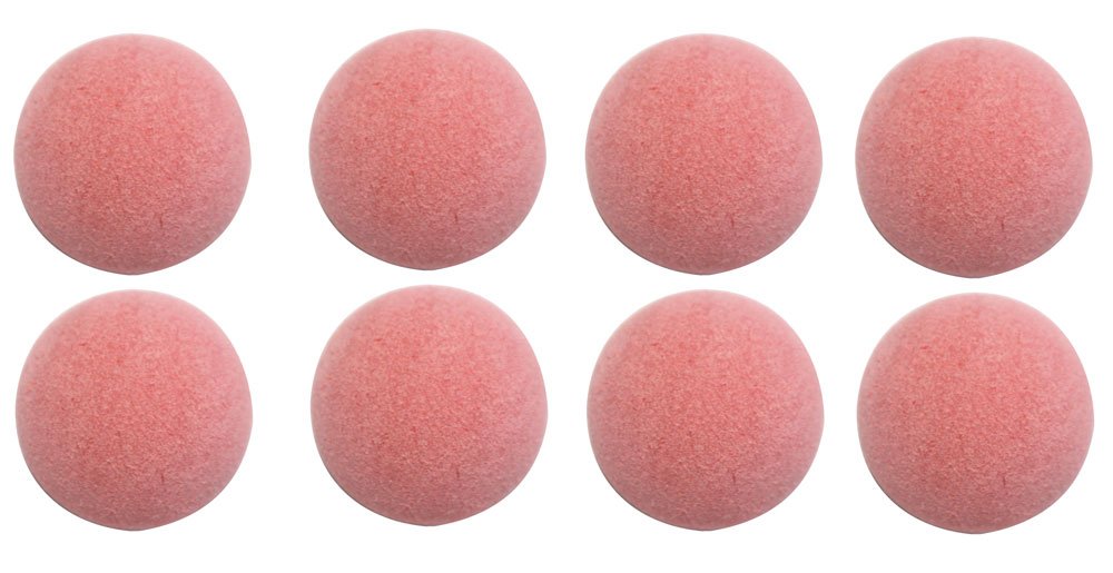 Tornado Official Foosballs Tournament Balls Commercial Quality - Play Like The Pros (8 Balls, Red)