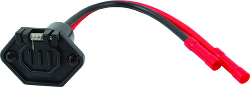 Attwood 14366-6 Heavy-Duty Trolling Motor Connectors 2-Wire 8-Gauge Female Receptacle
