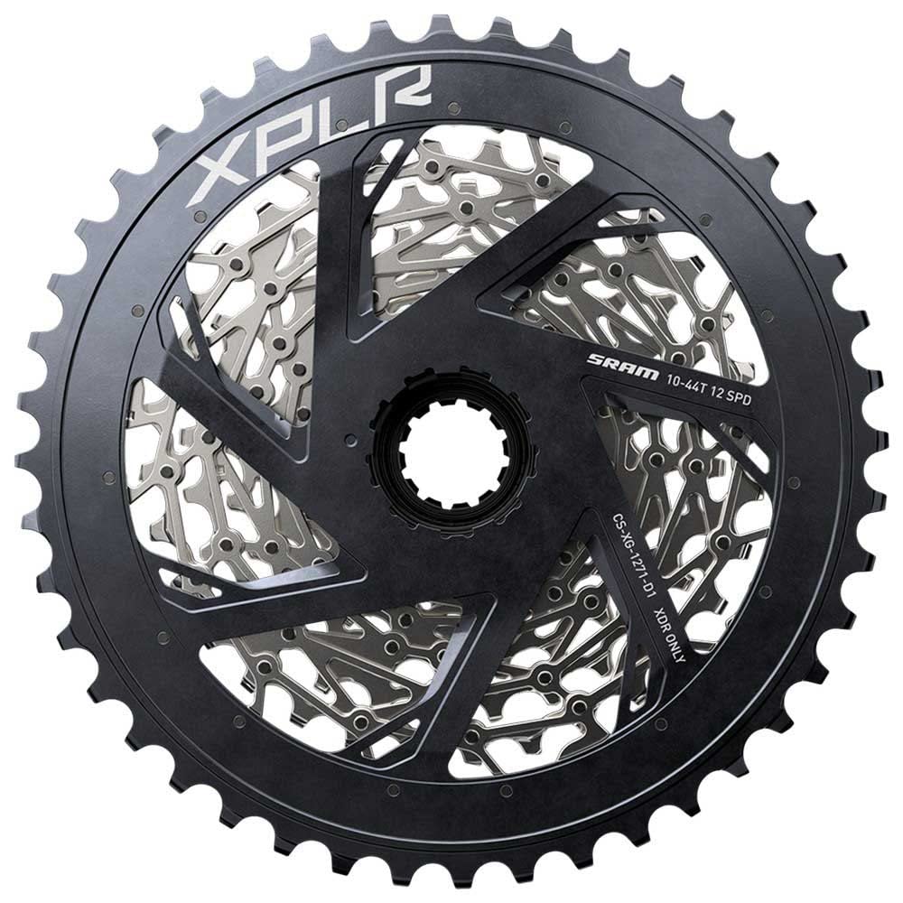 Sram Xplr Xg-1271 Cassette - 12-Speed, 10-44T, Silver, For Xdr Driver Body, D1