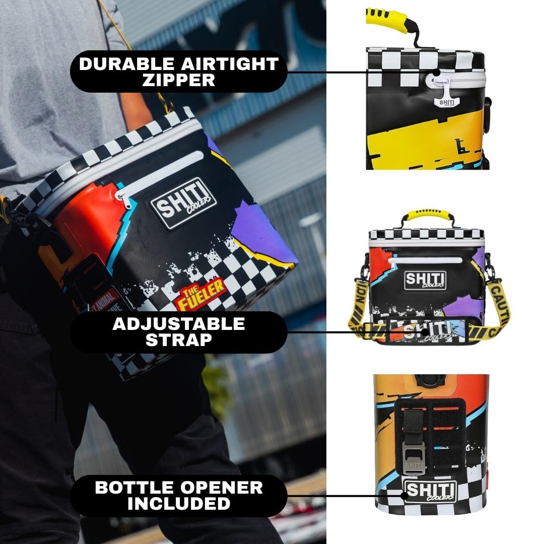 Shiti Coolers Cooler Bag For Camping, Travel, Beach, Soft Lunch Box For Food, Drinks & Ice, Portable, Waterproof 24 Hour Insulat