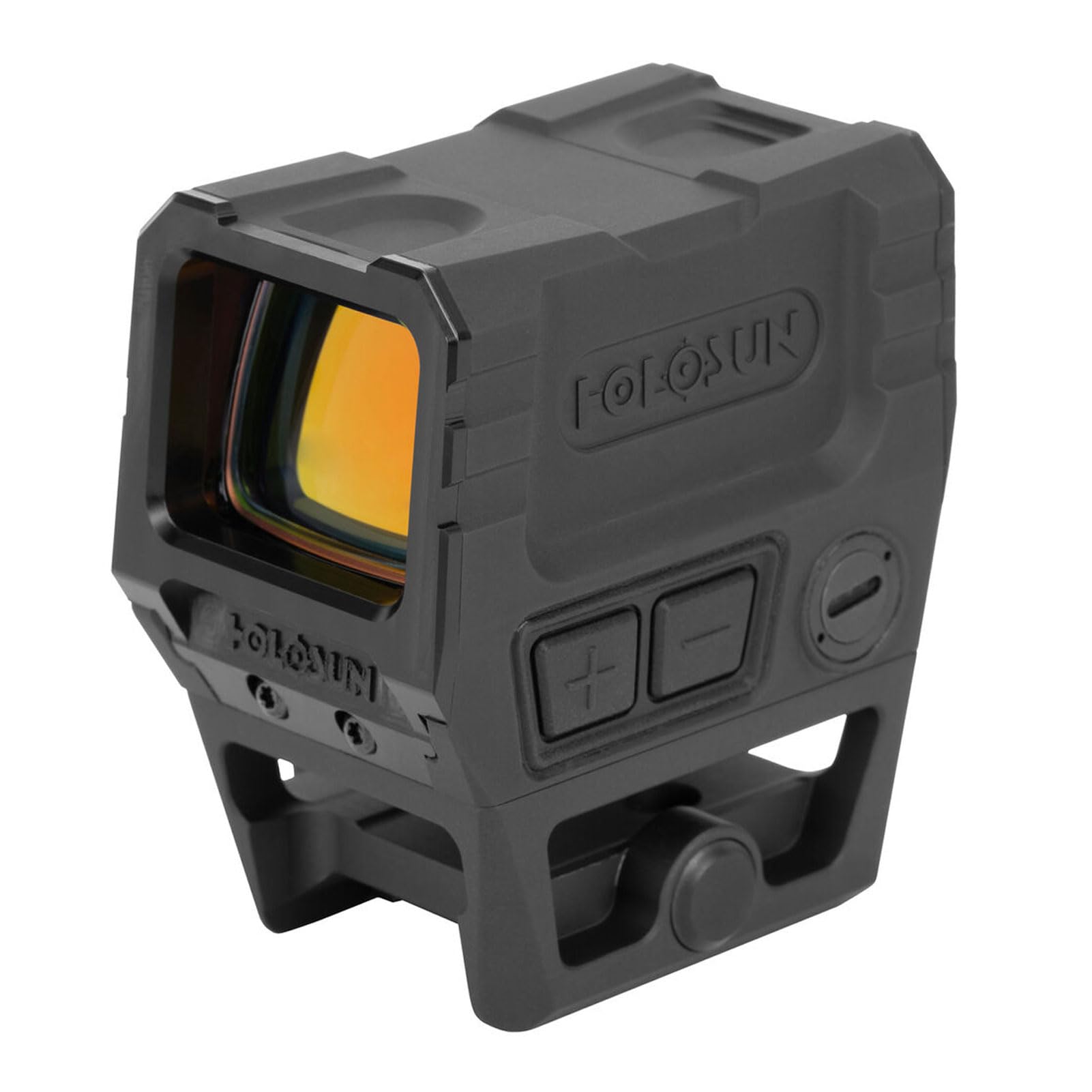 Holosun AEMS X2 PRO/CORE Series, 2MOA Dot, Multi-Reticle, Shake Awake, Enclosed Optic (2 MOA, Gold)
