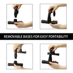 Push Up Bars Strength Training - Workout Stands With Ergonomic Push-Up Bracket Board With Non-Slip Sturdy Structure Portable For