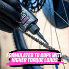 Muc-Off Ebike Dry Chain Lube, 1.7 Fl Oz - Bike Lube, Bike Chain Oil, Chain Wax For Dry Weather Conditions - Bike Lubricant For E