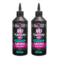 Muc-Off Tubeless Sealant 500ml (Pack of 2) | Super Lightweight Bike Tire Sealant | Seals Holes Up to 6mm | UV Dye + CO2 Compatib