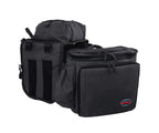 Reinsman Deluxe Insulated Leakproof Cooler Saddle Bag With Additional Cantle Bag And Straps, Black