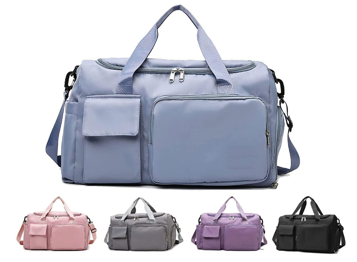 Vardista Travel Bag For Men And Women MultiCompartment Lightweight Organizer, WaterResistant And Foldable, Perfect For Student