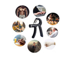 Ufanme Hand Grip Strengthener, Grip Strength Trainer, 22-133 Lbs Adjustable Resistance Forearm Exerciser Workout For Rehabilitat