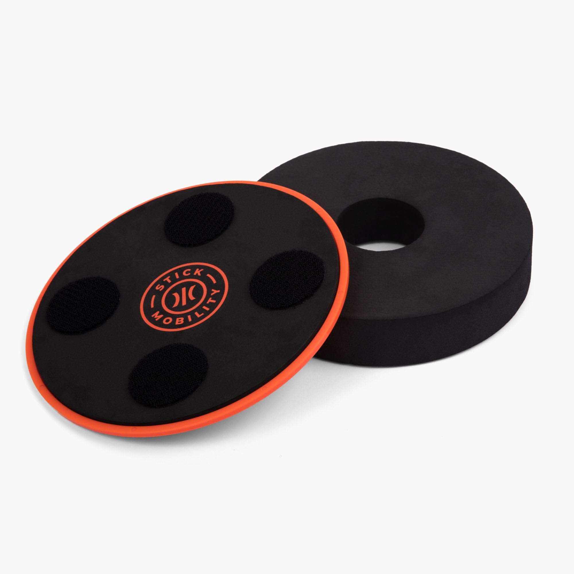 Stick Mobility TriSlider | Exercise Glider Discs, Balance and Stability Trainer for Hands & Feet to Improve Coordination and Eng