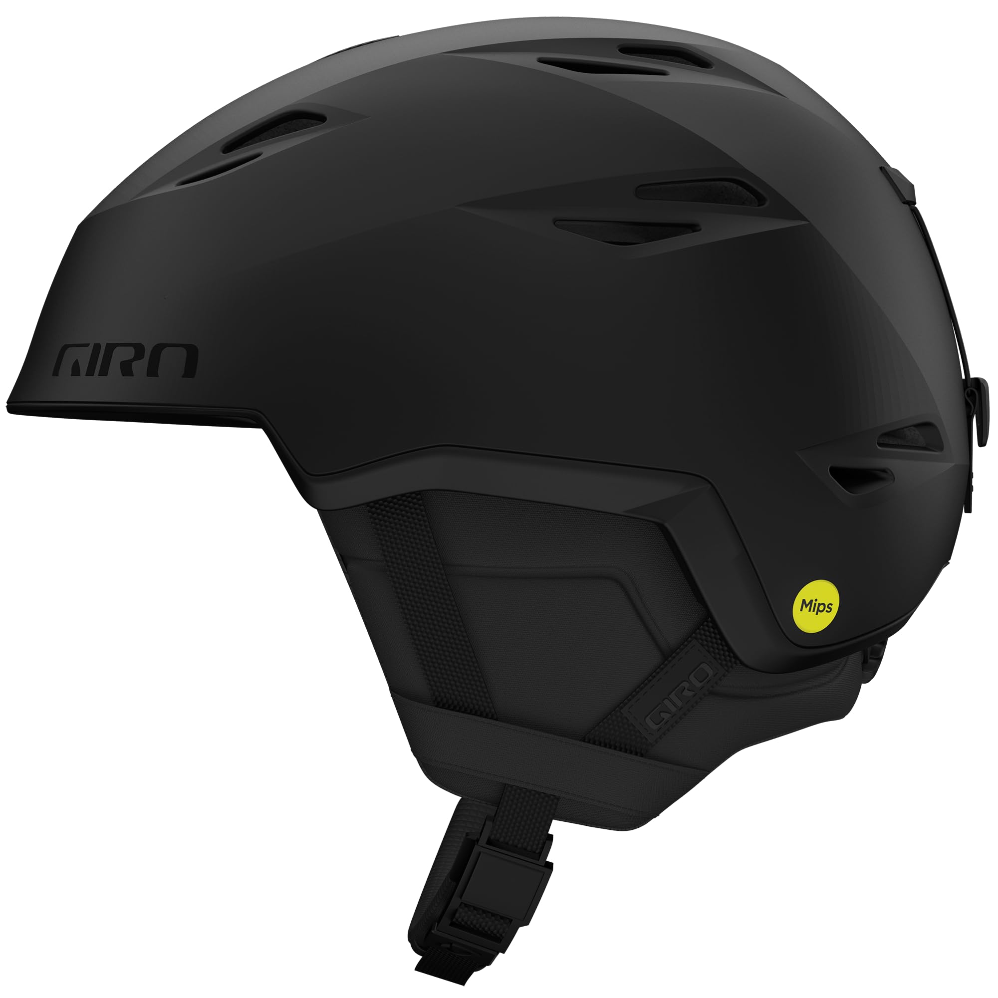 Giro Grid Spherical Ski Helmet - Snowboard Helmet for Men & Women - Matte Black - S (52-55.5cm)