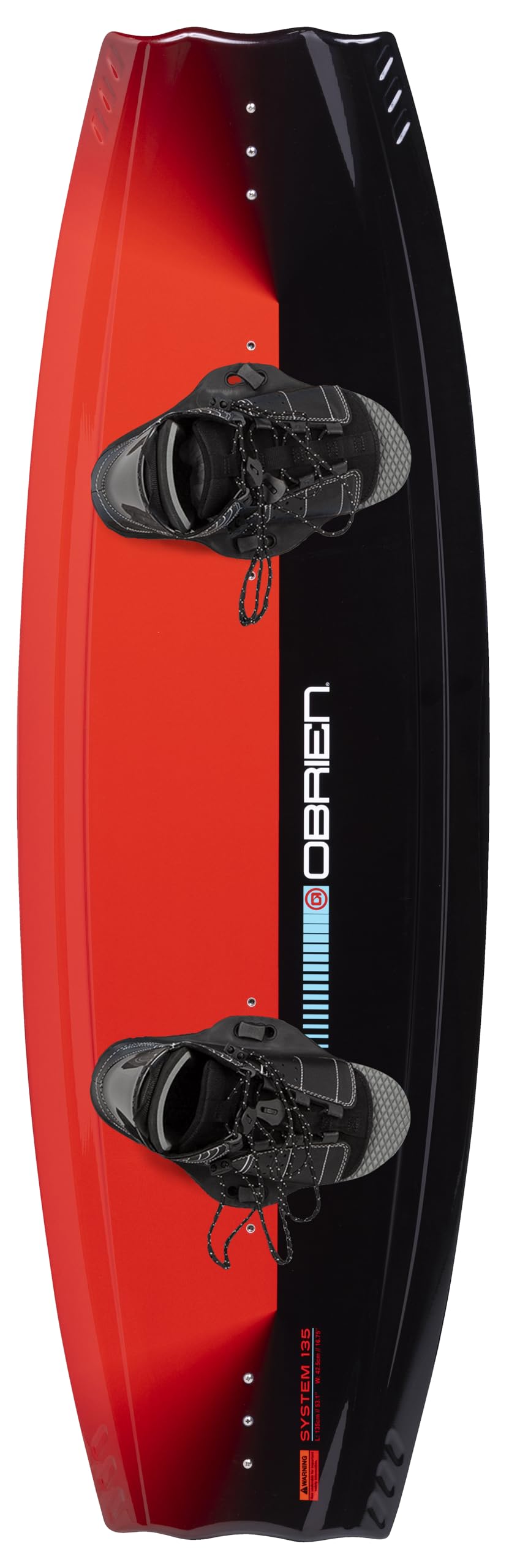 OBrien System Wakeboard Package 135 System w/ Clutch 7-11 Bindings