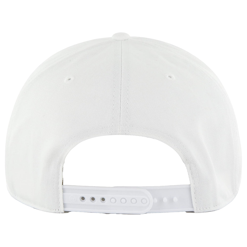 47 Men'S White Las Vegas Raiders Roscoe Hitch Rope Adjustable Hat