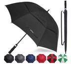 Aceiken Golf Umbrella Windproof Large 62 Inch, Double Canopy Vented, Automatic Open, Extra Large Oversized,Sun Protection Ultra 
