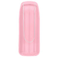 Best Choice Products 48In Kids Plastic Toboggan Snow Sled W/Pull Rope - Light Pink