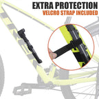 Bv Mini Bike Pump Portable Frame Pump, 120Psi High Pressure - Smart Valve Fits Presta & Schrader