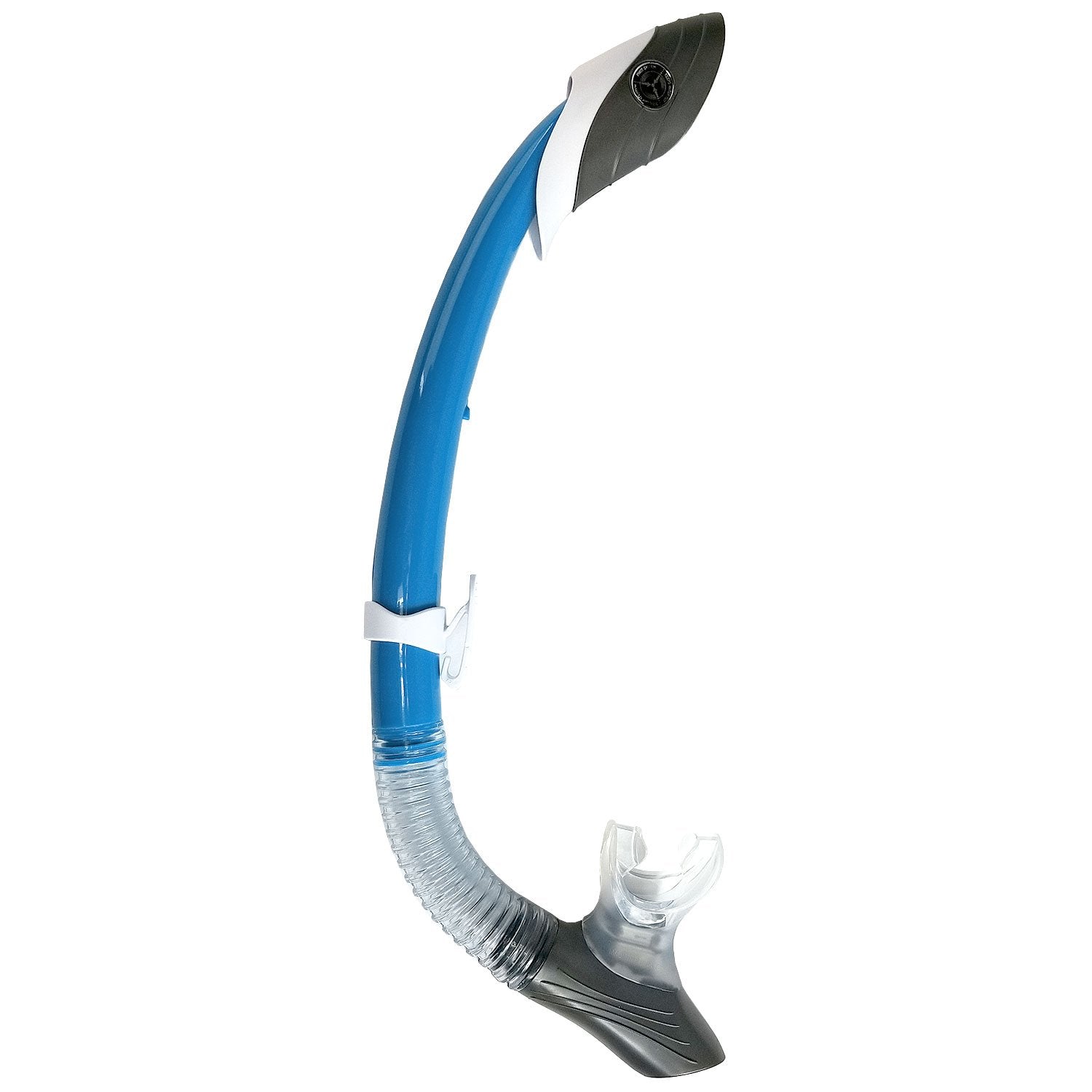 Aqua Lung Sport Island Dry Snorkel Isd Lx(Clear/Blue)